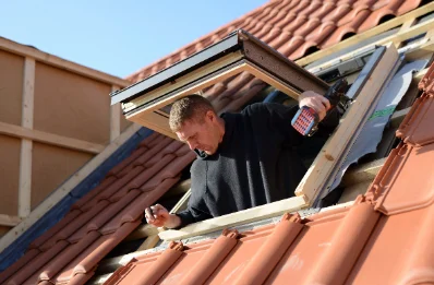 Pose de fenêtres de toit Velux à Arrans